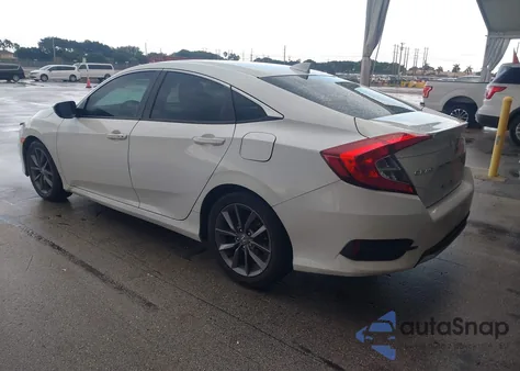 2020 Honda Civic Ex z USA, uszkodzony, nr VIN 19XFC1F34LE019509